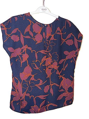 Halogen Short Sleeve Blouse (view 1)