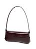 Zara 100% Polyurethane 100% Polyester Burgundy Shoulder Bag One size - photo 2
