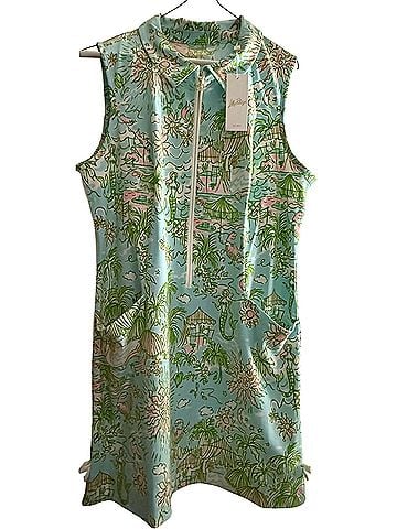 Lilly Pulitzer Kathy Bow Dress up spf 50+ Luxletic Active Dress (view 1)