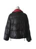 MICHAEL Michael Kors 100% Nylon 100% Acrylic 100% Polyester Solid Black Red Jacket Size M - photo 2