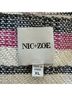 Nic + Zoe Stripes Black White Pink Jacket Size XL - photo 3