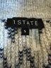 1.State Fair Isle Gray Blue Pullover Sweater Size S - photo 3