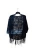 L8ter Floral Black Swimsuit Cover Up Size S - photo 2