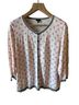 Talbots Polka Dots Pink White Cardigan Size 2X - photo 1