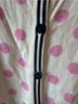 Talbots Polka Dots Pink White Cardigan Size 2X - photo 5