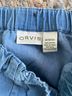 Orvis 100% Cotton Blue Denim Skirt Size M - photo 3