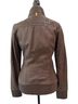 Mackage 100% Lambskin 98% Cotton 2% Polyester Brown Leather Jacket Size XS - photo 2