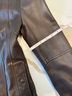 Mackage 100% Lambskin 98% Cotton 2% Polyester Brown Leather Jacket Size XS - photo 10