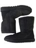 Ugg 100% Suede Black Boots Size 7 - photo 1