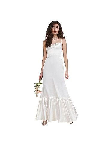 Reformation Venetia Silk Cocktail Dress (view 1)