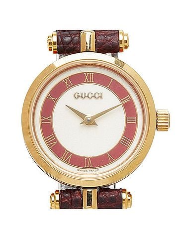 Gucci Gucci Sherry Line Watch 2000L Quartz White Dial Stainless Steel Leather Women's GUCCI (view 1)