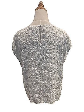 Eileen Fisher Short Sleeve Blouse (view 2)