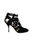 Tory Burch 100% Suede Solid Black Heels Size 10 1/2 - photo 1
