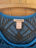 Flying Tomato 100% Polyester Graphic Blue Black Casual Dress Size M - photo 3