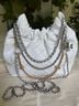 Tory Burch 100% Leather Print White Hobo One size - photo 4