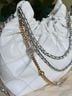 Tory Burch 100% Leather Print White Hobo One size - photo 12