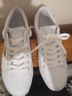 Guess 100% Leather White Sneakers Size 7 1/2 - photo 3