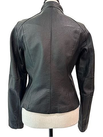 Wilsons Leather Y2K Genuine Leather Moto Jacket Leather Jacket (view 2)