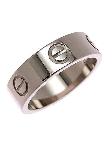 Cartier Cartier #51 750WG Love Women's Ring - 750 White Gold (view 1)