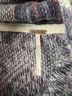 Free People Blue Oversized Fringe Trim Striped Be The One Poncho - photo 3