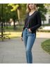 J.Jill Solid Black Pullover Sweater Size L - photo 7