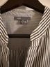 Vince. Stripes White Black Long Sleeve Button-Down Shirt Size 6 - photo 3