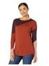 Smartwool Color Block Purple Orange Long Sleeve T-Shirt Size M - photo 1