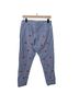 Castaway 100% Cotton Graphic Blue White Casual Pants Size 8 - photo 2