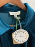 Umgee 100% Polyester Teal Long Sleeve Button-Down Shirt Size 1X - photo 3
