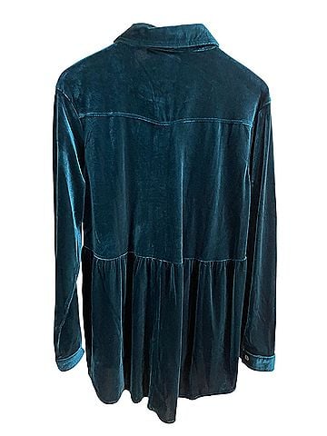 Umgee Long Sleeve Button-Down Shirt (view 2)