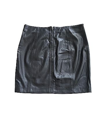 Free People Modern Femme Faux Leather Skirt (view 2)
