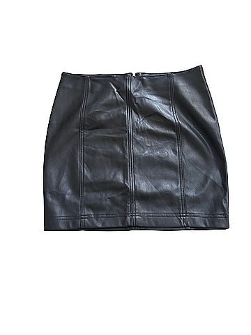 Free People Modern Femme Faux Leather Skirt (view 1)