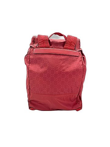 Gucci Gucci GUCCI Backpack Nylon Red (view 2)