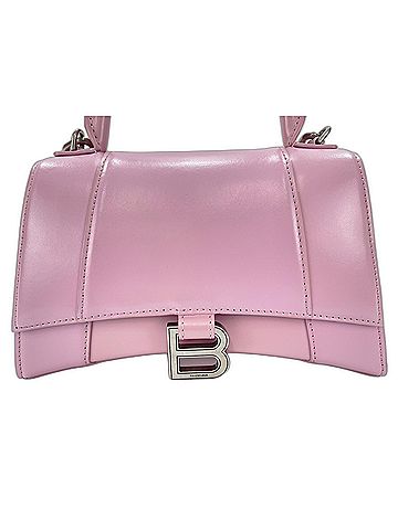 Balenciaga Balenciaga Hourglass Handbag, Leather, Pink (view 2)