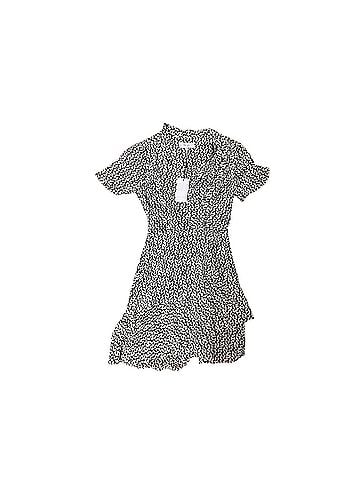 Reiss Paris desert trail printed mini ruffle Cocktail Dress (view 1)