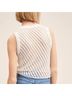 Mango White Ivory Tank Top Size M - photo 6