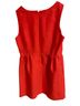 J.Crew 82% Wool 18% Silk 100% Polyester Red Cocktail Dress Size 12 - photo 2