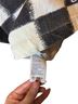 Urban Outfitters 100% Cotton Checkered-gingham Ivory Black Jacket Size XS - photo 5