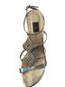Glint Gold Heels Size 9 - photo 1