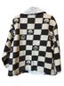 Urban Outfitters 100% Cotton Checkered-gingham Ivory Black Jacket Size XS - photo 2