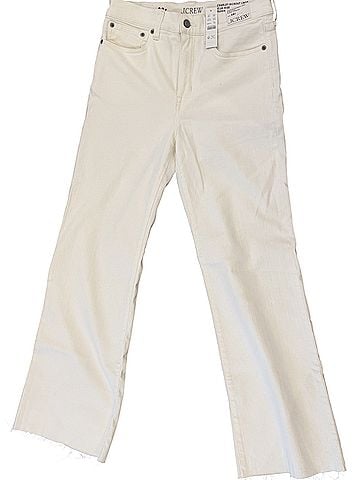 J. Crew x Dauphinette Charley Kickout Crop Jeans (view 1)