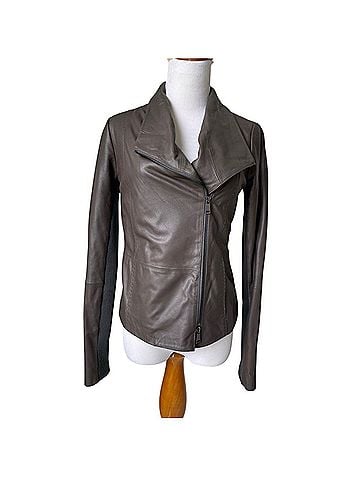 Vince. Leather Jacket (view 1)