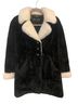 St. John 49% Modacrylic 30% Cotton 21% Polyacrylic 100% Acetate Black White Coat Size 2 - photo 2