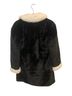 St. John 49% Modacrylic 30% Cotton 21% Polyacrylic 100% Acetate Black White Coat Size 2 - photo 3
