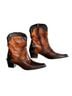 Stuart Weitzman Brown Black Boots Size 7 1/2 - photo 1