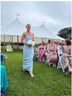 Amsale 100% Polyester Blue Cocktail Dress Size 2 - photo 4