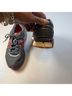 Brooks Black Red Gray Purple Sneakers Size 8 - photo 5