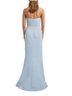 Amsale 100% Polyester Blue Cocktail Dress Size 2 - photo 2