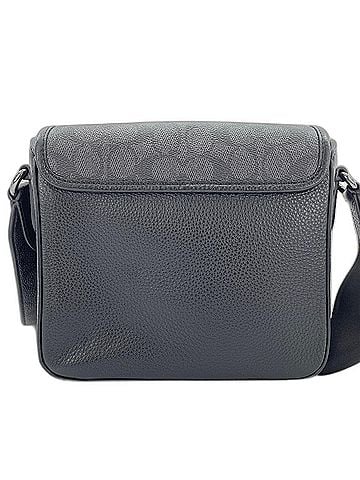 Coach Coach Sullivan Flap Crossbody Bag Signature Shoulder Black (view 2)