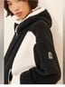 Free People 100% Polyester Color Block Blue Jacket Size M - photo 4